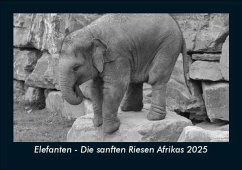 Cover Elefanten - Die sanften Riesen Afrikas 2025 Fotokalender DIN A5