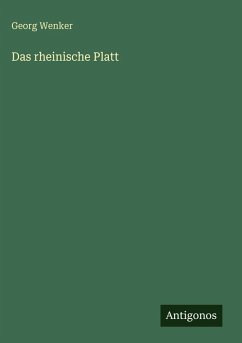 Cover Das rheinische Platt