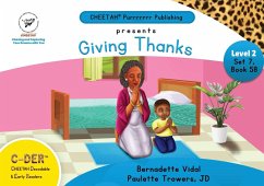 Cover C-DER (Cheetah Decodable & Early Readers) Set 7, Book 58, Giving Thanks