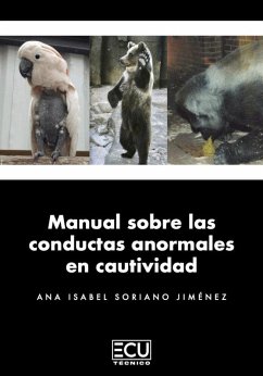 Cover Manual sobre las conductas anormales en cautividad