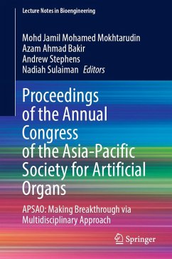 Cover Proceedings of the Annual Congress of the Asia-Pacific Society for Artificial Organs (eBook, PDF)