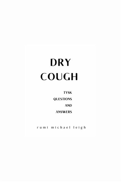 Dry Cough (eBook, ePUB)