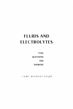 Cover Fluids and Electrolytes (eBook, ePUB)