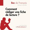 Comment rédiger une fiche de lecture?... - Bild 1