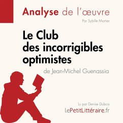 Cover Le Club des incorrigibles optimistes de Jean-Michel Guenassia (Fiche de lecture) (MP3-Download)