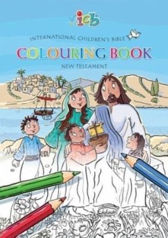 Cover ICB International Children's Bible Colouring Book New Testament