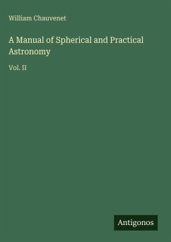 Cover A Manual of Spherical and Practical Astronomy
