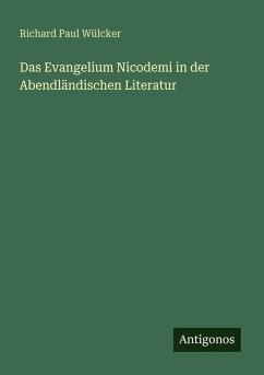 Cover Das Evangelium Nicodemi in der Abendländischen Literatur