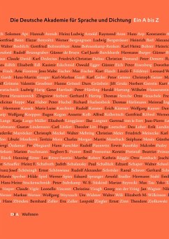 Cover Die Deutsche Akademie für Sprache und Dichtung. Ein A bis Z