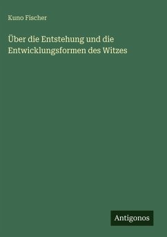 Cover Über die Entstehung und die Entwicklungsformen des Witzes