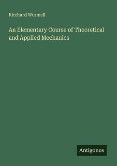 Cover An Elementary Course of Theoretical and Applied Mechanics