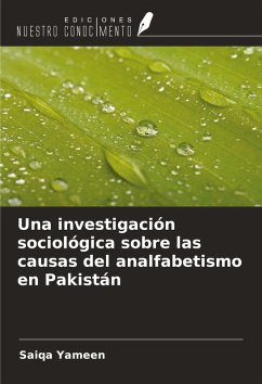 Cover Una investigación sociológica sobre las causas del analfabetismo en Pakistán
