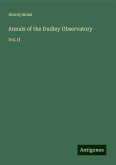 Annals of the Dudley Observatory