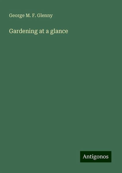 Gardening at a glance
