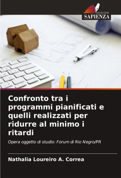Cover Confronto tra i programmi pianificati e quelli realizzati per ridurre al minimo i ritardi