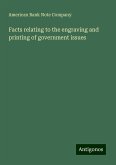 Facts relating to the engraving and printing of government issues Facts relating to the engraving and printing of government issues