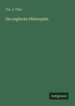 Cover Die englische Philosophie