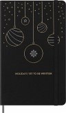Moleskine Holiday Notizbuch, L/A5, Liniert, fester Einband, Schwarz Moleskine Holiday Notizbuch, L/A5, Liniert, fester Einband, Schwarz