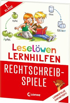 Cover Leselöwen Lernhilfen - Rechtschreib-Spiele - 1. Klasse