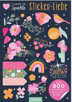 Cover I Love to Sparkle - Sticker-Liebe