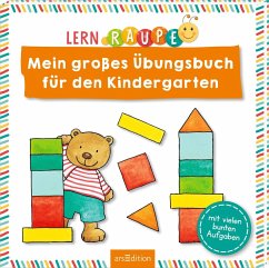 Cover Lernraupe - Mein großes Übungsbuch für den Kindergarten