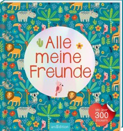 Alle meine Freunde - Dschungel   Mit über 300 Stickern