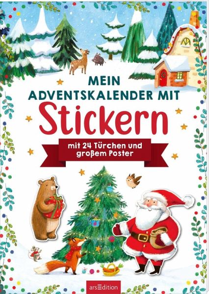 Mein Adventskalender mit Stickern Mein Adventskalender mit Stickern
