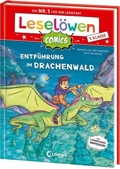 Leselöwen Comics 1. Klasse - Entführung im Drachenwald - van den Speulhof, Barbara