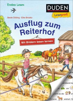 Cover Duden Leseprofi - Mit Bildern lesen lernen: Ausflug zum Reiterhof, Erstes Lesen