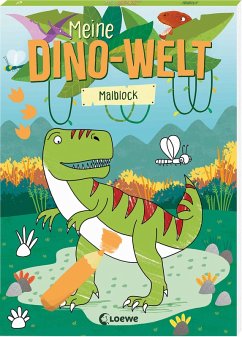Cover Meine Dino-Welt - Malblock