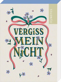Cover myNOTES Papeterie: Notizblock Cottage Style: Vergissmeinnicht