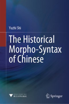 Cover The Historical Morpho-Syntax of Chinese