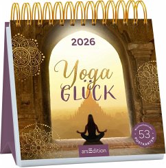 Cover Postkartenkalender Yogaglück 2026