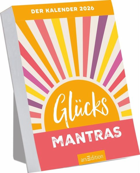 Abreißkalender Glücksmantras 2026 Abreißkalender Glücksmantras 2026