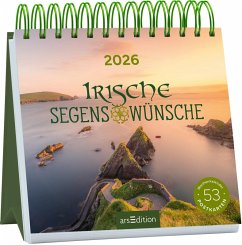 Cover Postkartenkalender Irische Segenswünsche 2026