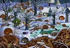 Cover Adventskalender - Winter im Wald   Wandkalender
