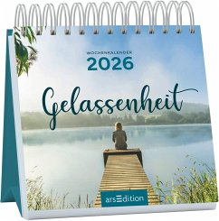 Cover Mini-Wochenkalender Gelassenheit 2026
