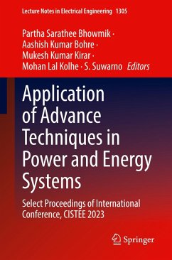 Cover Application of Advance Techniques in Power and Energy Systems