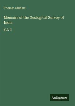 Cover Memoirs of the Geological Survey of India
