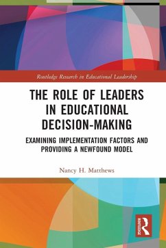 Cover The Role of Leaders in Educational Decision-Making