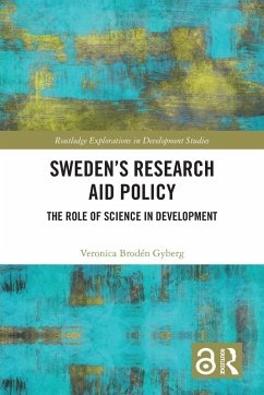 Sweden's Research Aid Policy - Brodén Gyberg, Veronica