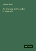 Der Ursprung der kyprischen Sylbenschrift