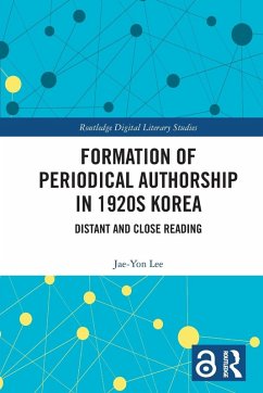 Cover Formation of Periodical Authorship in 1920s Korea