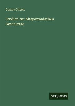 Cover Studien zur Altspartanischen Geschichte