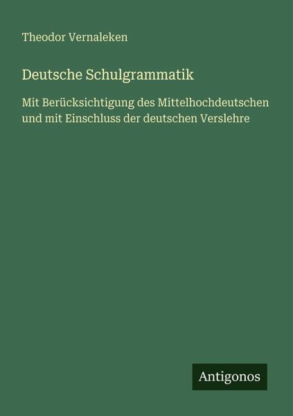 Deutsche Schulgrammatik Deutsche Schulgrammatik
