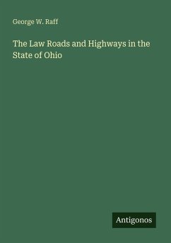 Cover The Law Roads and Highways in the State of Ohio