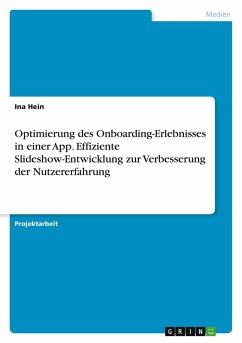 Optimierung des Onboarding-Erlebnisses in einer App. Effiziente Slideshow-Entwicklung zur Verbesserung der Nutzererfahrung