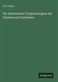 Die abdominalen Tympanalorgane der Cikaden und Gryllodeen