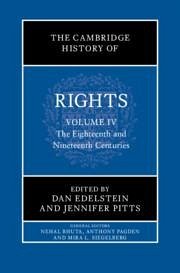 The Cambridge History of Rights: Volume 4, the Eighteenth and Nineteenth Centuries