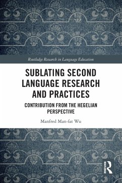 Cover Sublating Second Language Research and Practices